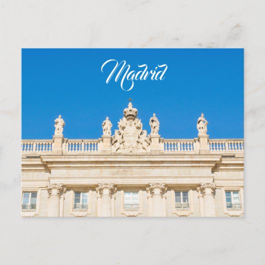 Madrid, Spanje Briefkaart (Voorkant)