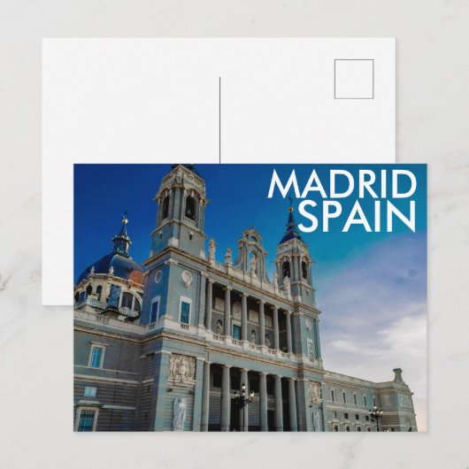 Madrid, Spanje Briefkaart (Voorkant / Achterkant)