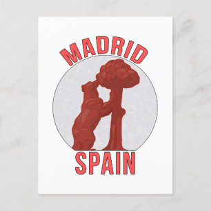 Madrid Spanje Briefkaart