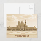 Madrid, Spanje Briefkaart (Voorkant / Achterkant)