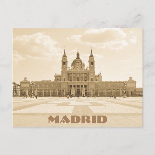 Madrid, Spanje Briefkaart (Voorkant)