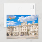Madrid, Spanje Briefkaart (Voorkant / Achterkant)