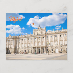 Madrid, Spanje Briefkaart
