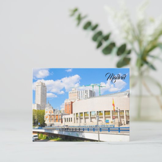 Madrid, Spanje Briefkaart (Staand voorkant)