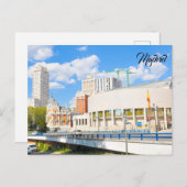 Madrid, Spanje Briefkaart (Voorkant / Achterkant)