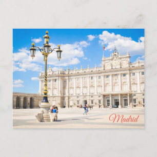Madrid, Spanje Briefkaart