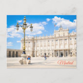 Madrid, Spanje Briefkaart (Voorkant)