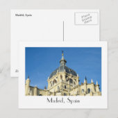Madrid, Spanje Briefkaart (Voorkant / Achterkant)