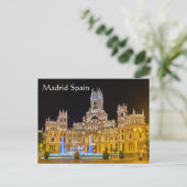 Madrid Spanje Briefkaart (Staand voorkant)