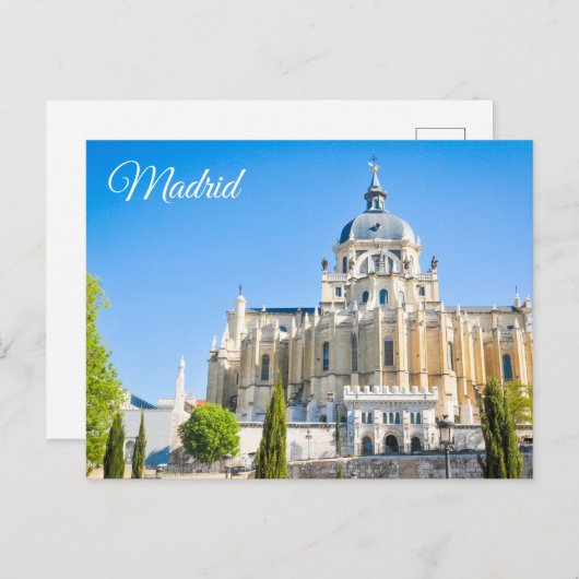 Madrid, Spanje Briefkaart (Voorkant / Achterkant)
