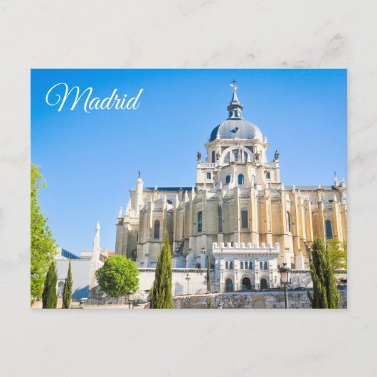 Madrid, Spanje Briefkaart (Voorkant)