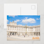 Madrid, Spanje Briefkaart (Voorkant / Achterkant)