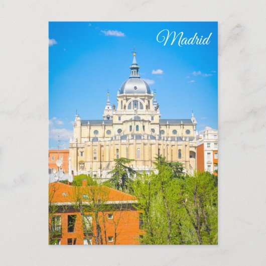 Madrid, Spanje Briefkaart (Voorkant)