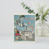  Madrid Spanje Bulljager Reizen Briefkaart (Staand voorkant)