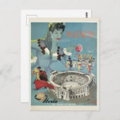  Madrid Spanje Bulljager Reizen Briefkaart (Voorkant / Achterkant)