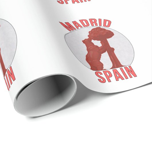 Madrid Spanje Cadeaupapier (Rol Hoek)