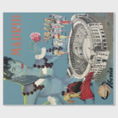  Madrid Spanje Cadeaupapier (Vlak)