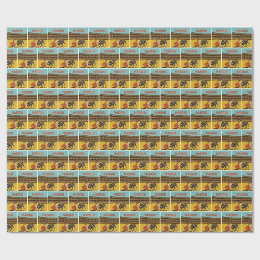 Madrid, Spanje Cadeaupapier (Vlak)