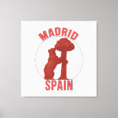 Madrid Spanje Canvas Afdruk (Voorkant)