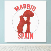 Madrid Spanje Canvas Afdruk (Insitu (Houten vloer))