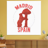 Madrid Spanje Canvas Afdruk (Insitu (Woonkamer))
