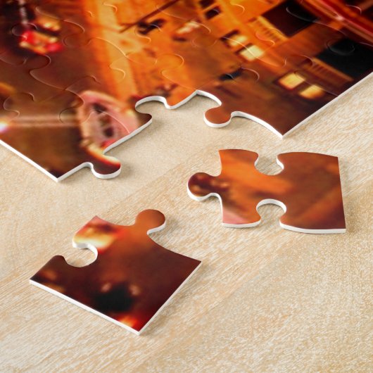 Madrid Spanje Capitol City Skyline Legpuzzel (Zijkant)