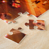 Madrid Spanje Capitol City Skyline Legpuzzel (Zijkant)