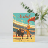 Madrid, Spanje  charme Briefkaart (Staand voorkant)