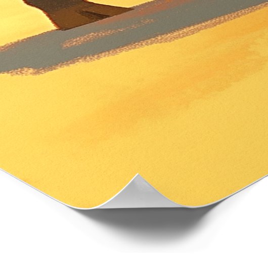 Madrid, Spanje  charme Poster (Hoek)