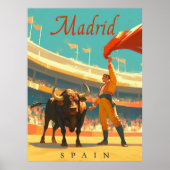 Madrid, Spanje  charme Poster (Voorkant)