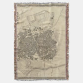 Madrid, Spanje Deken (Voorkant Verticaal)