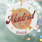 Madrid Spanje Disco bal Retro  Keramisch Ornament