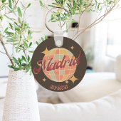 Madrid Spanje Disco bal Retro  Sleutelhanger