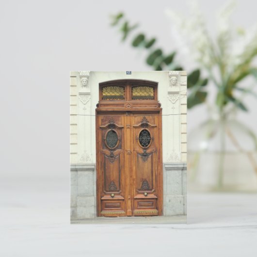 Madrid, Spanje Doors - Briefkaart (Staand voorkant)