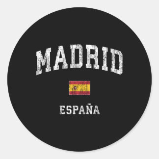 Madrid Spanje Espana Atletische Sport Ronde Sticker