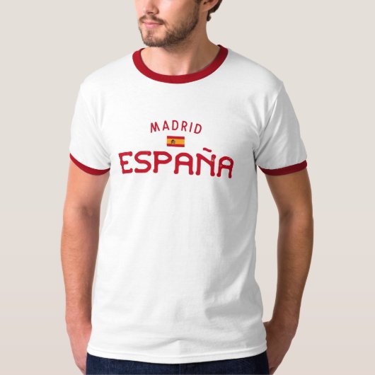 Madrid Spanje (España) T-shirt (Voorkant)