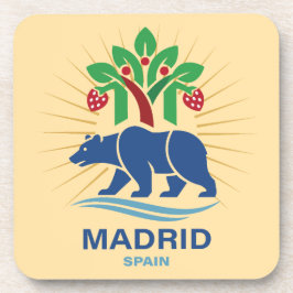 Madrid Spanje Europa Bier Onderzetter