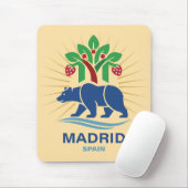 Madrid Spanje Europa Muismat (Met muis)