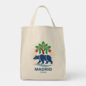 Madrid Spanje Europa Tote Bag (Achterkant)