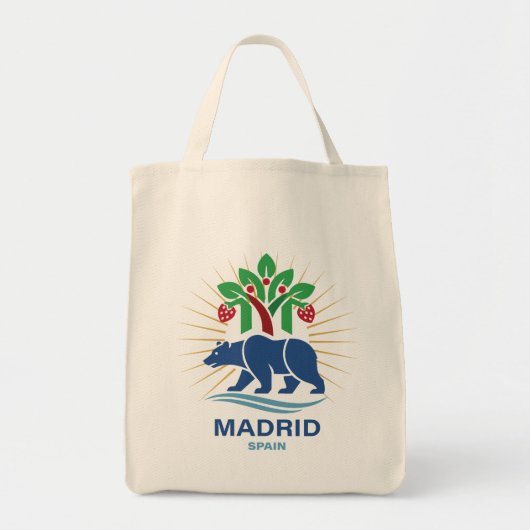 Madrid Spanje Europa Tote Bag (Voorkant)