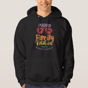 Madrid Spanje Familie Vakantie Matching Outfit Hoodie