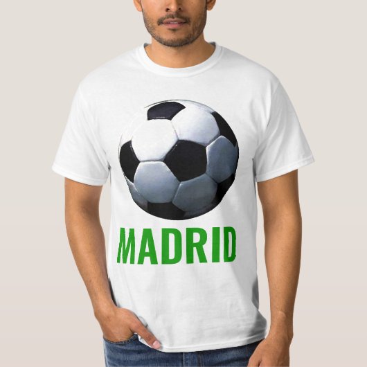 Madrid Spanje Football T-shirt (Voorkant)
