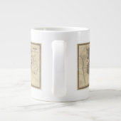 Madrid, Spanje Grote Koffiekop (Achterkant)