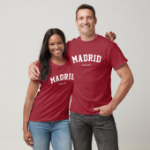 Madrid Spanje hoofdstad logo ontwerp T-shirt (Unisex)