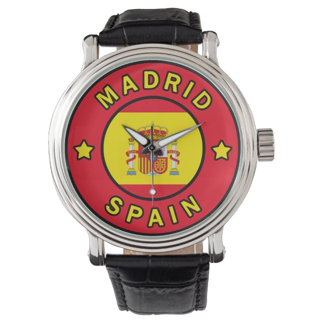 Madrid Spanje Horloge (Voorkant)