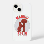 Madrid Spanje iPhone Hoesje (Achterkant)