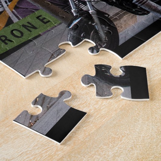 Madrid, Spanje Jigzaag Puzzle Legpuzzel (Zijkant)