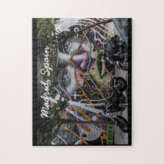 Madrid, Spanje Jigzaag Puzzle Legpuzzel