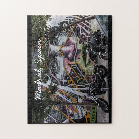Madrid, Spanje Jigzaag Puzzle Legpuzzel (Verticaal)