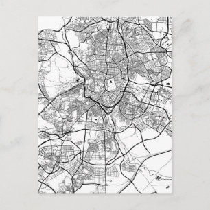 Madrid Spanje Kaart